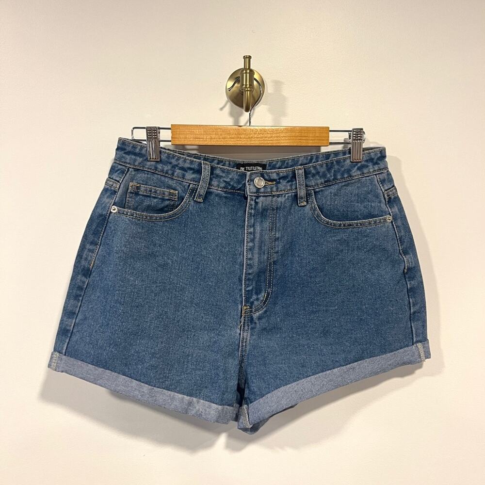 Prettylittlething Mom Denim Short